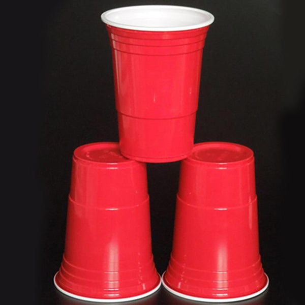 450Ml Red Disposable Plastic Cup