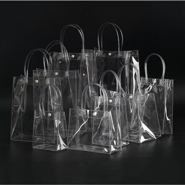 Transparent Soft Gift Tote Packaging Bags