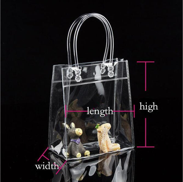 Transparent Soft Gift Tote Packaging Bags