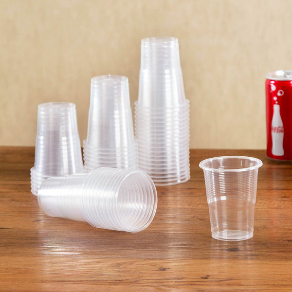 50Pcs Clear Plastic Disposable Cups