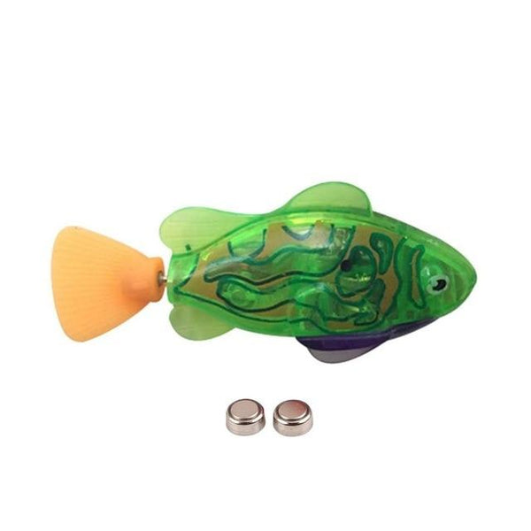 Battery Robotic Fish Powered Toy