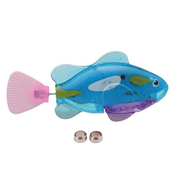 Battery Robotic Fish Powered Toy