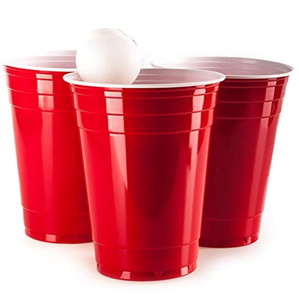 450Ml Red Disposable Plastic Cup