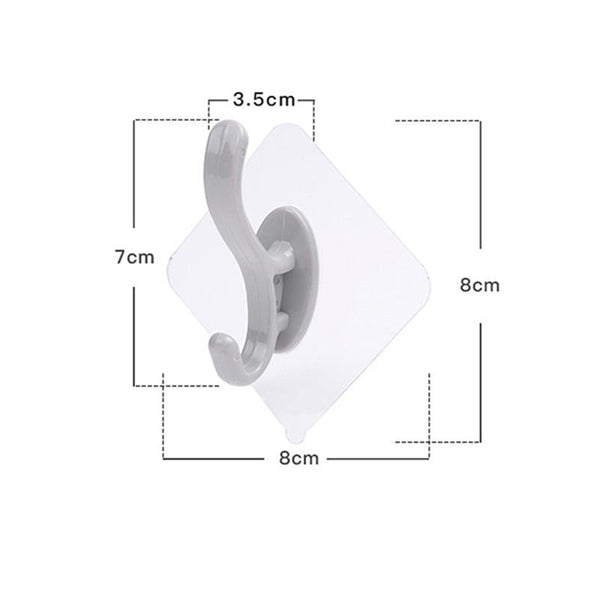 Towel Mop Handbag Holder Hooks