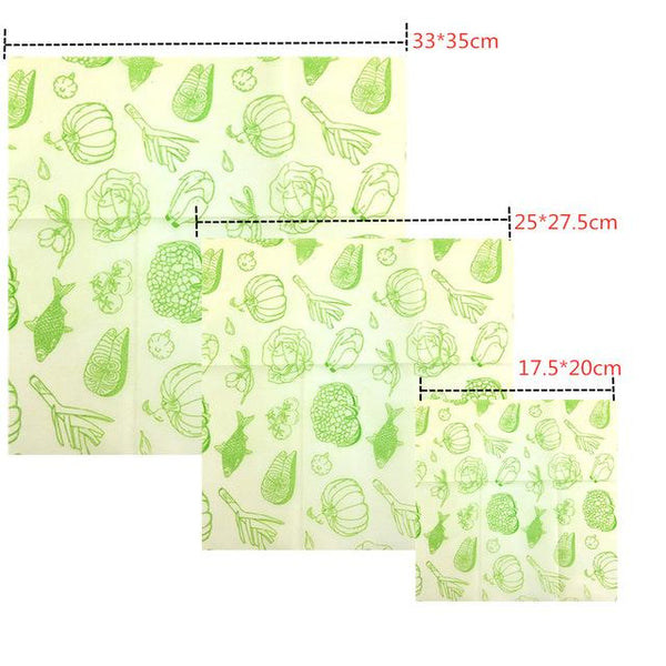 Beeswax Cloth Wrap Food Fresh Bag