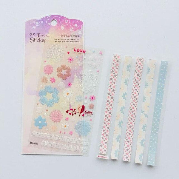 Bag Elegant Lace Masking Tape