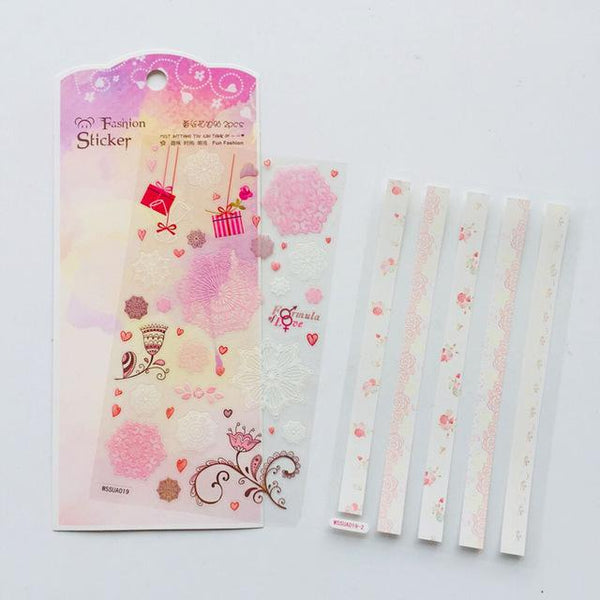 Bag Elegant Lace Masking Tape