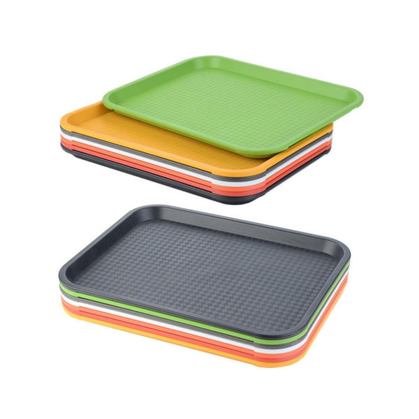 1PCS Rectangular Plastic Tray
