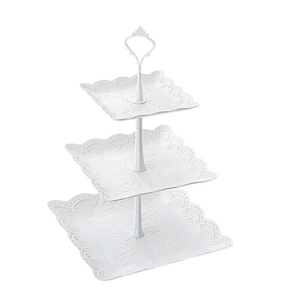 Cake Plate Afternoon Tea Snack Tray