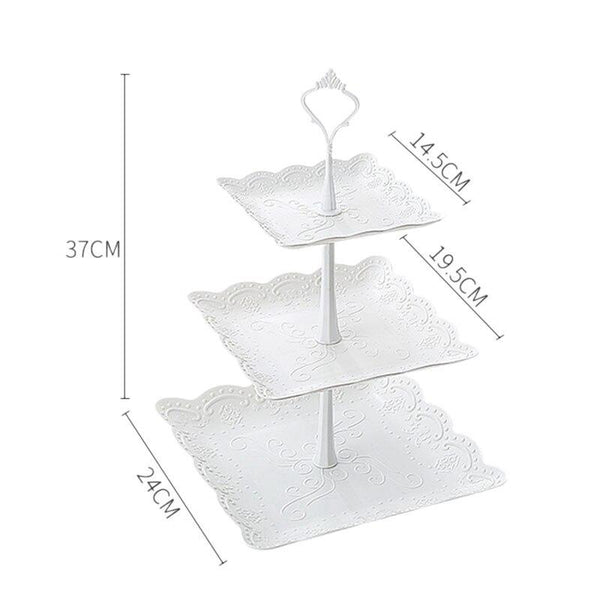 Cake Plate Afternoon Tea Snack Tray