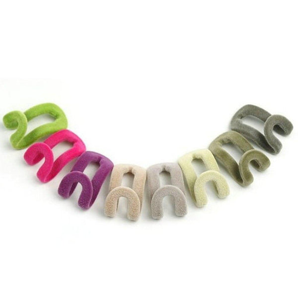 Flocking Clothes Hanger Easy Hook