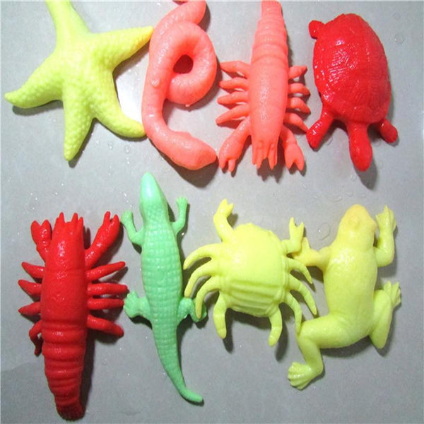 10pcs/lot Ocean Animal Growing Toy